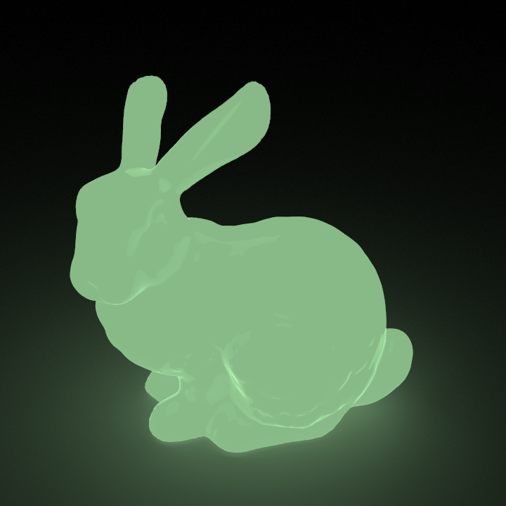 Glow stick bunny